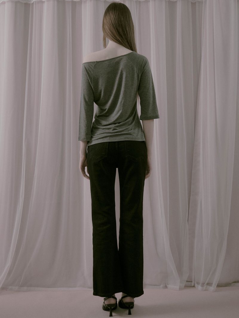 Gaussian Slim T Charcoal