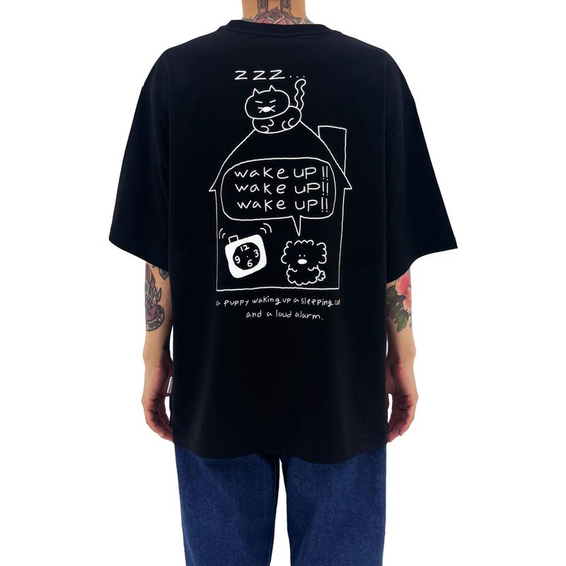 HOME SWEET HOME T SHIRT_BLACK