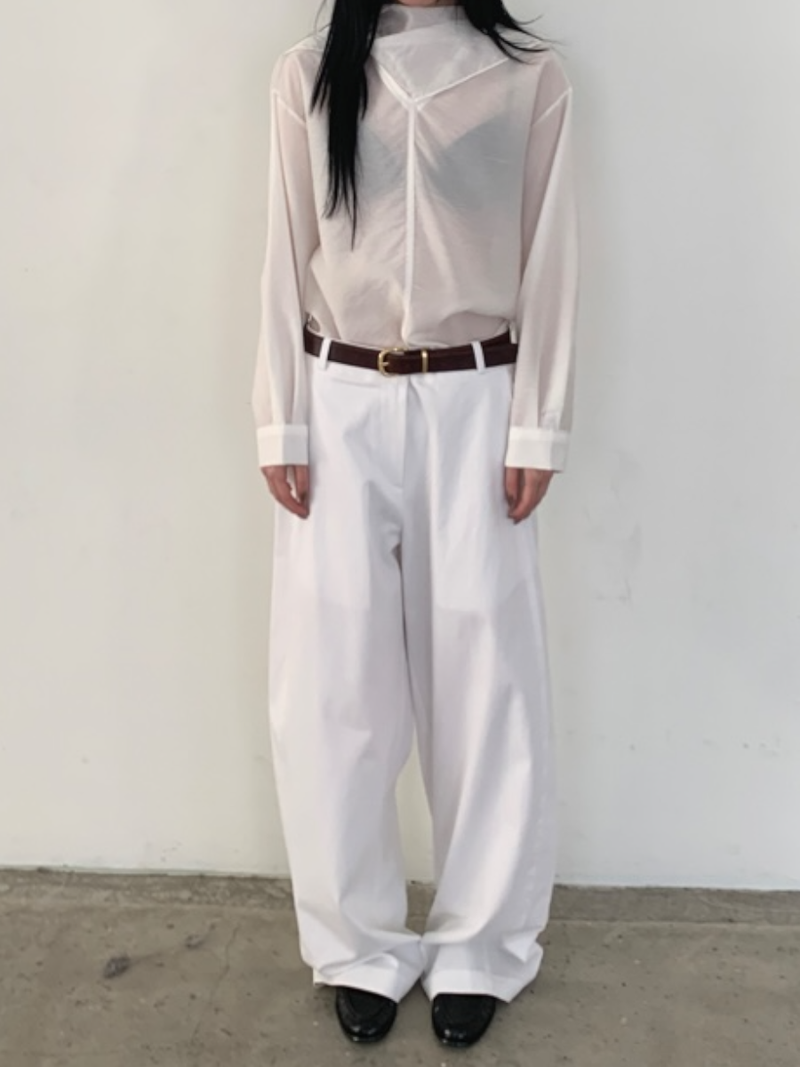 moss cotton pants