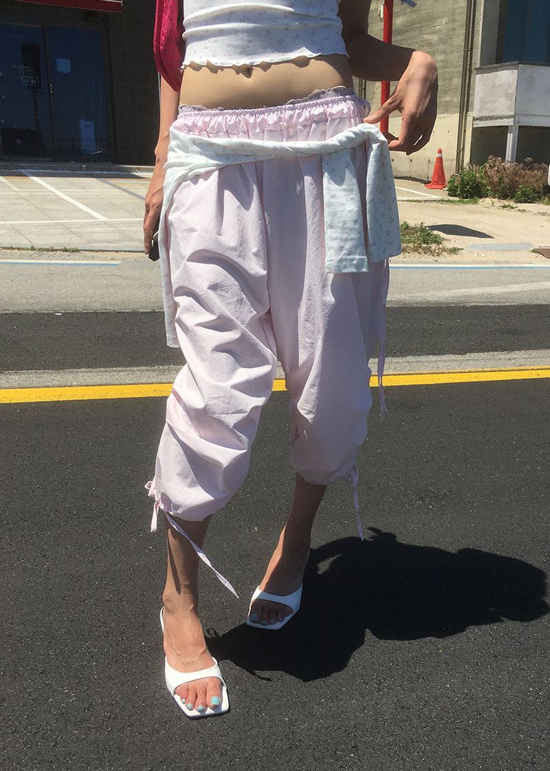 CARGO STRING BERMUDA PANTS (6color)