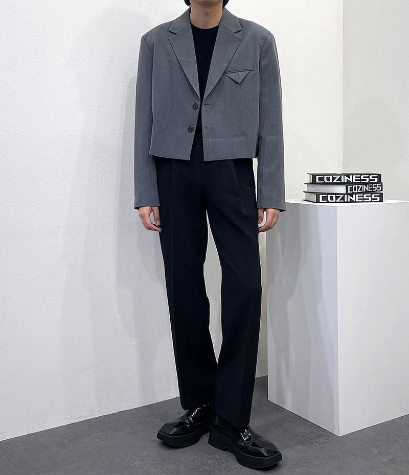 CR Micro Cropped Jacket (2 colors)