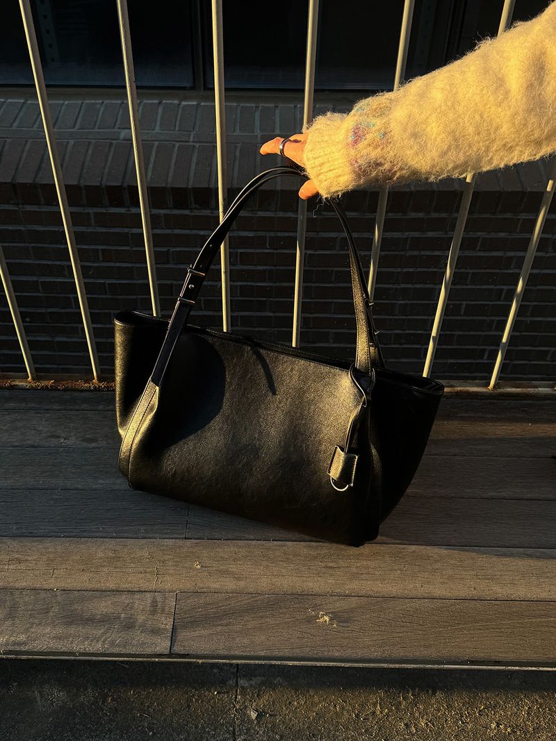 ASCLO Earth Leather Tote Bag (2color)