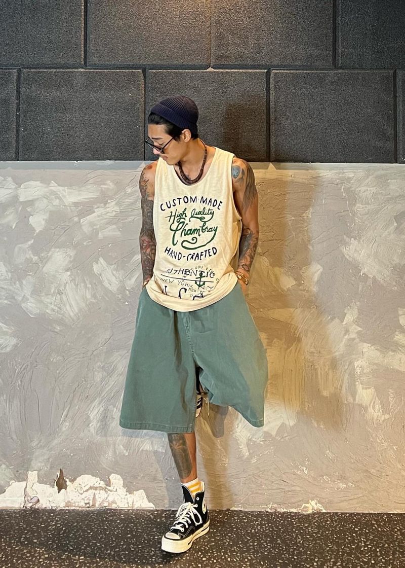 virstyle（ビルスタイル）の「Custom USA Nashi 2COLOR（Tops）」