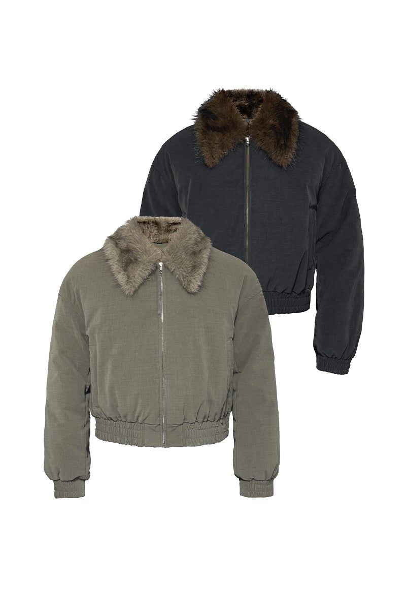JCAESAR(ジュリウス・シーザー)の「Faded Fur Down Jacket(Jackets/Outerwear)」