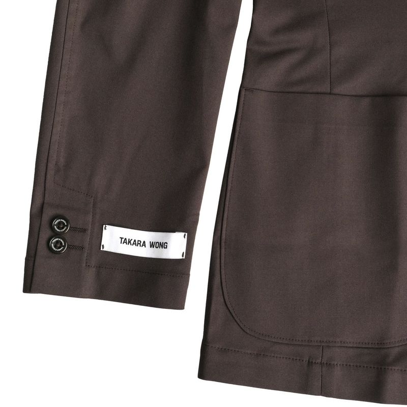 BROWN BLAZER JACKET