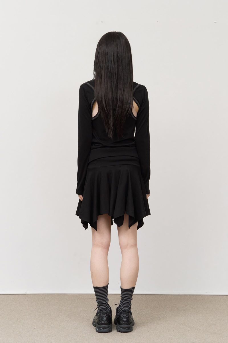 (W) Vege Folding Skirt
