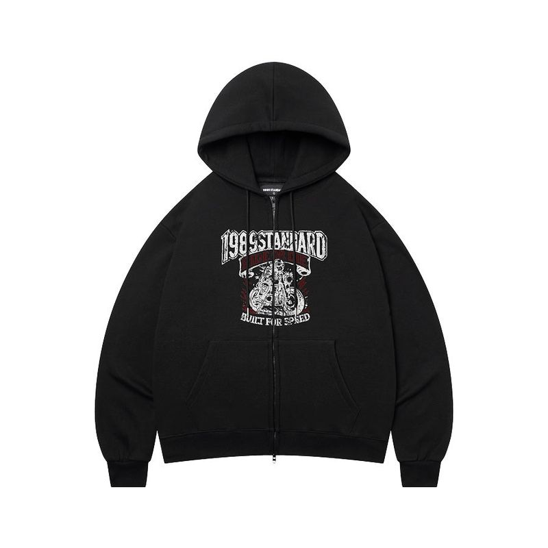 1989STANDARD（1989スタンダード）の「RIDER 1989 Crop Hoodie Zip-up (SCJSTD-0262)（Tops）」