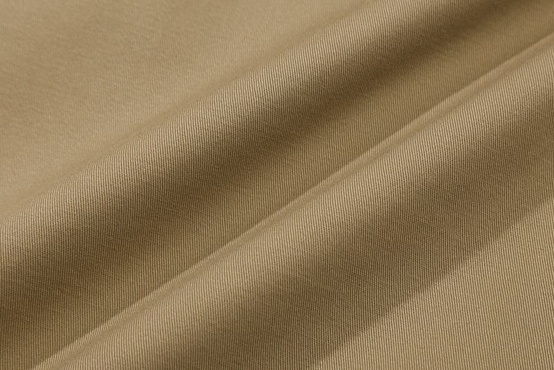 GABERDINE TRENCH CROP JACKET_BEIGE