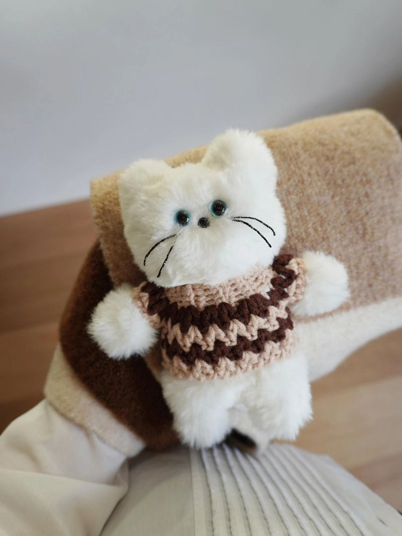 Keyring Acc 'Cowichan knit' - 3 Color