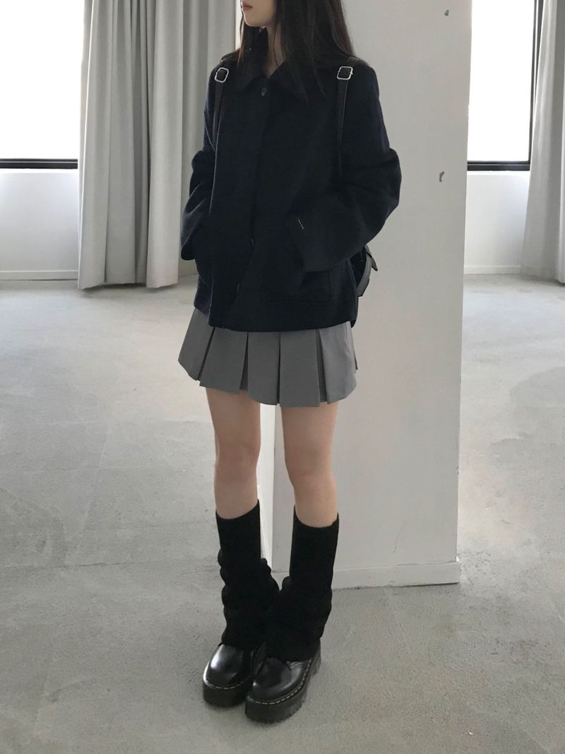 Vera Pleats Mini Skirt (3 colors)