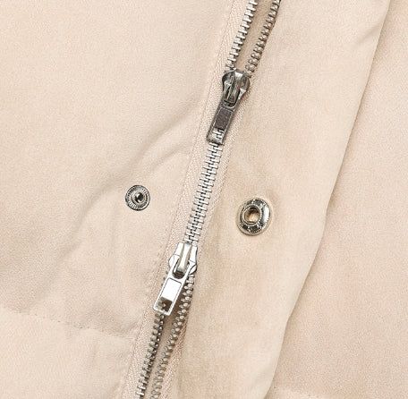 Moody Suede Vest Padded