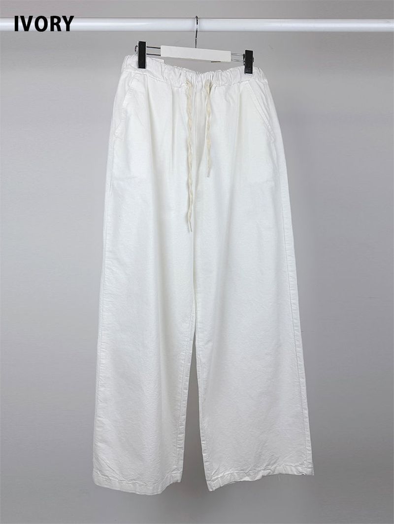 REFRESH WIDE BANDING PANTS (5C)