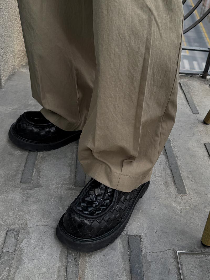 ASCLO Balloonfit Hem Darts Slacks (3color)