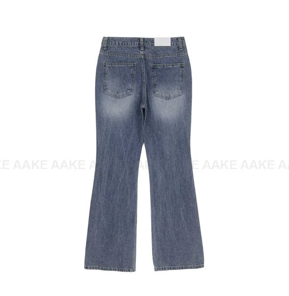 CAT WASHED BOOTCUT DENIM