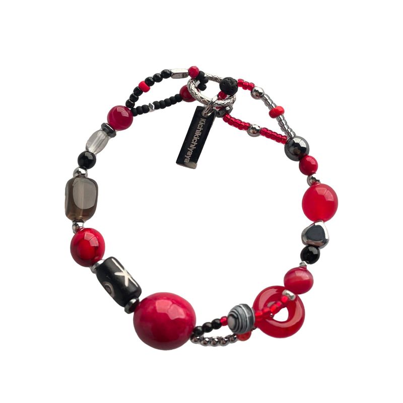 Kichikichiyaya(キチキチヤヤ)の「Kichikichiyaya Bracelet 031 Blood Red(Accessories)」