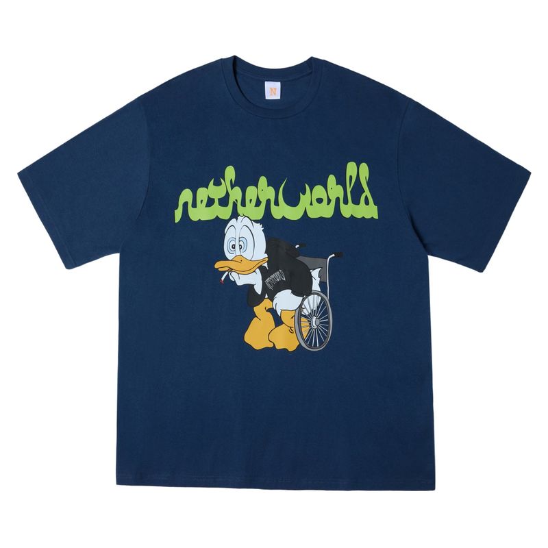 SMOKING DUCK TEE NAVY
