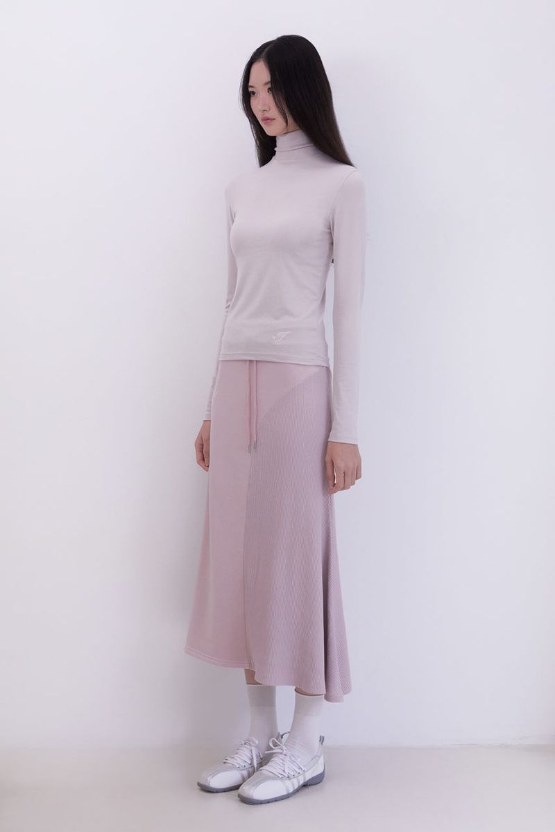 Warm up turtleneck top (3COLOR)