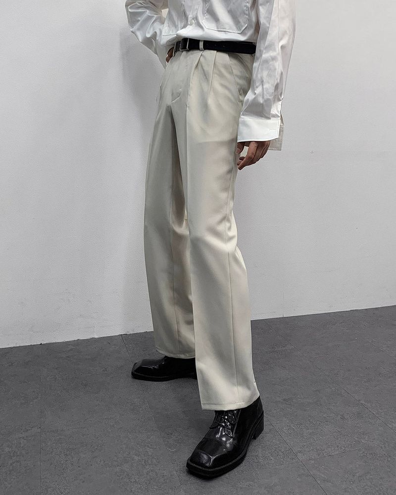 OA Deutsche Two Tuck Wide Slacks (3 colors)