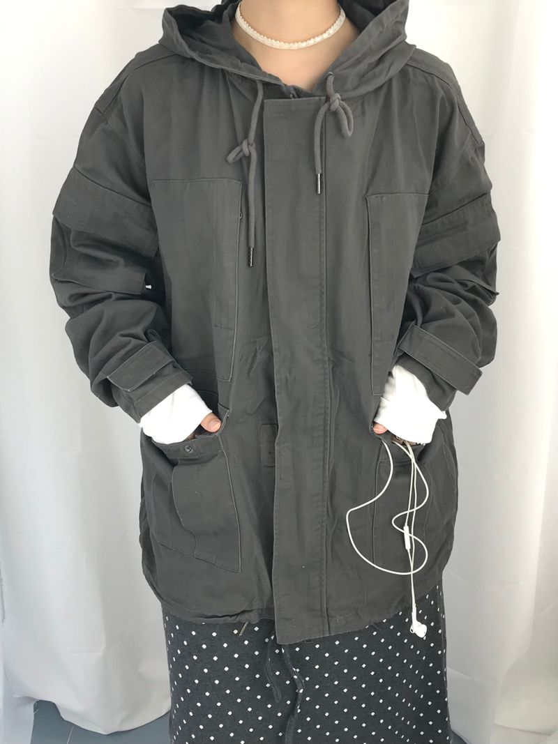 Vintage Pocket Half Bomber Jacket