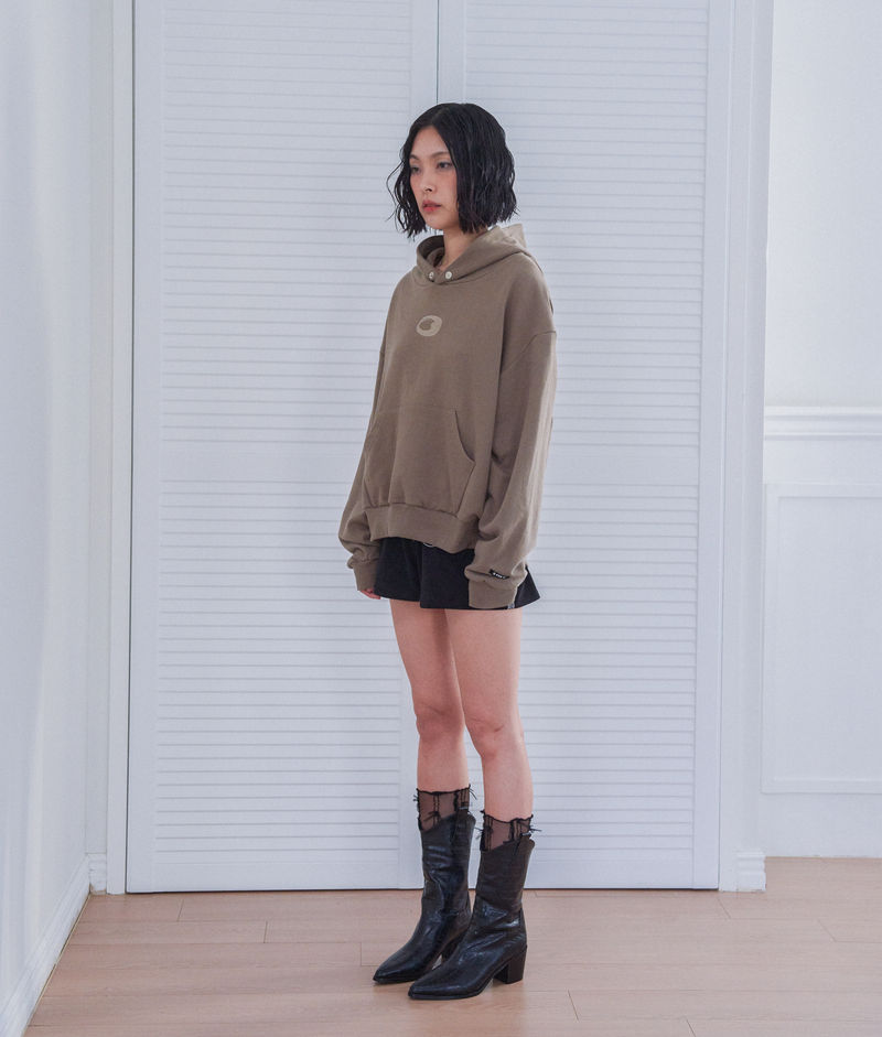 BFEEP（ビーピーピ）の「back open hoodie_khaki（Tops）」