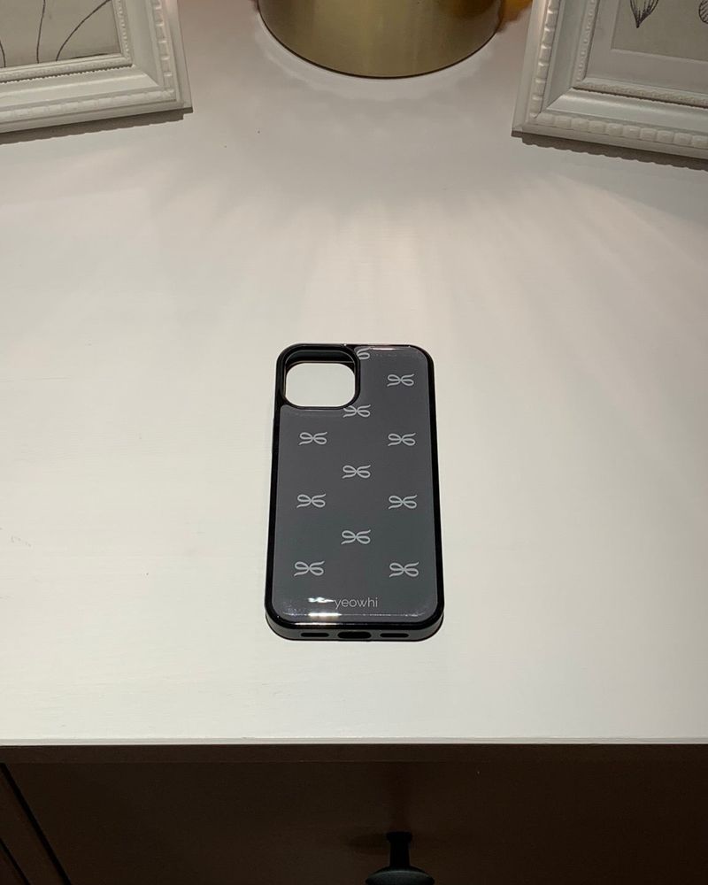 [MADE] mini logo epoxy bumper case_grey