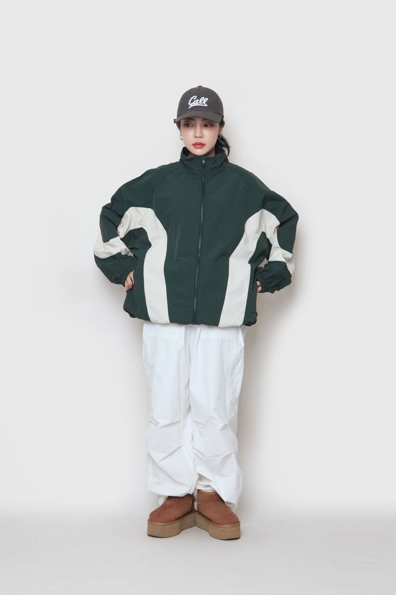 Wave Coloring Zip-Up