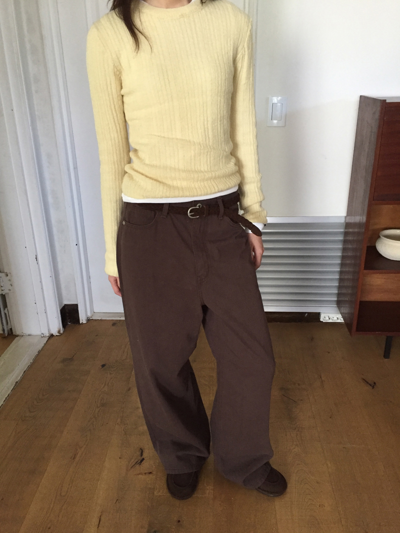 Milo Cotton Pants (5color)