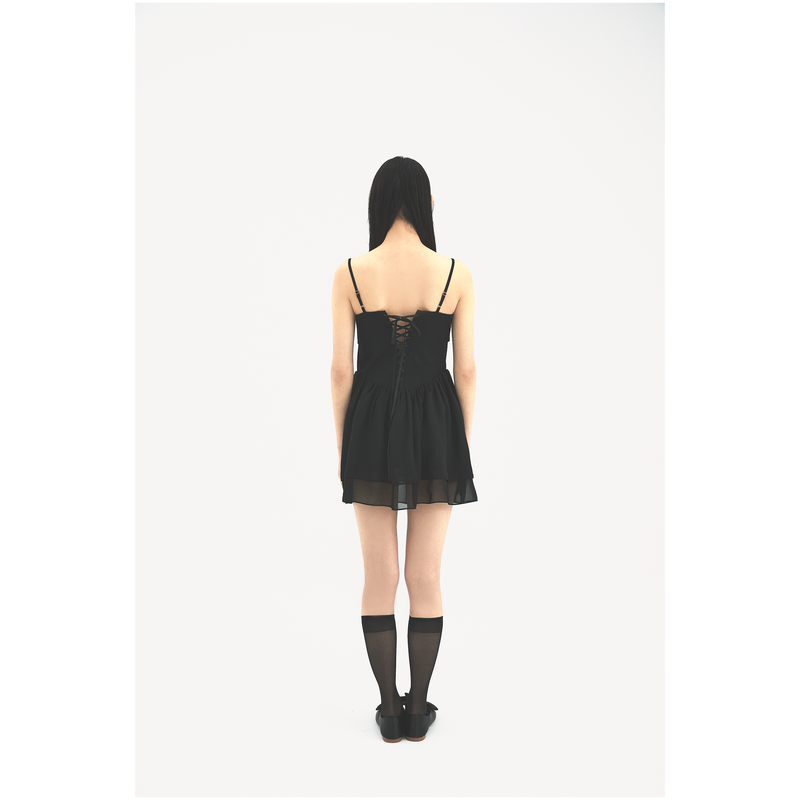 Bustier dress Black