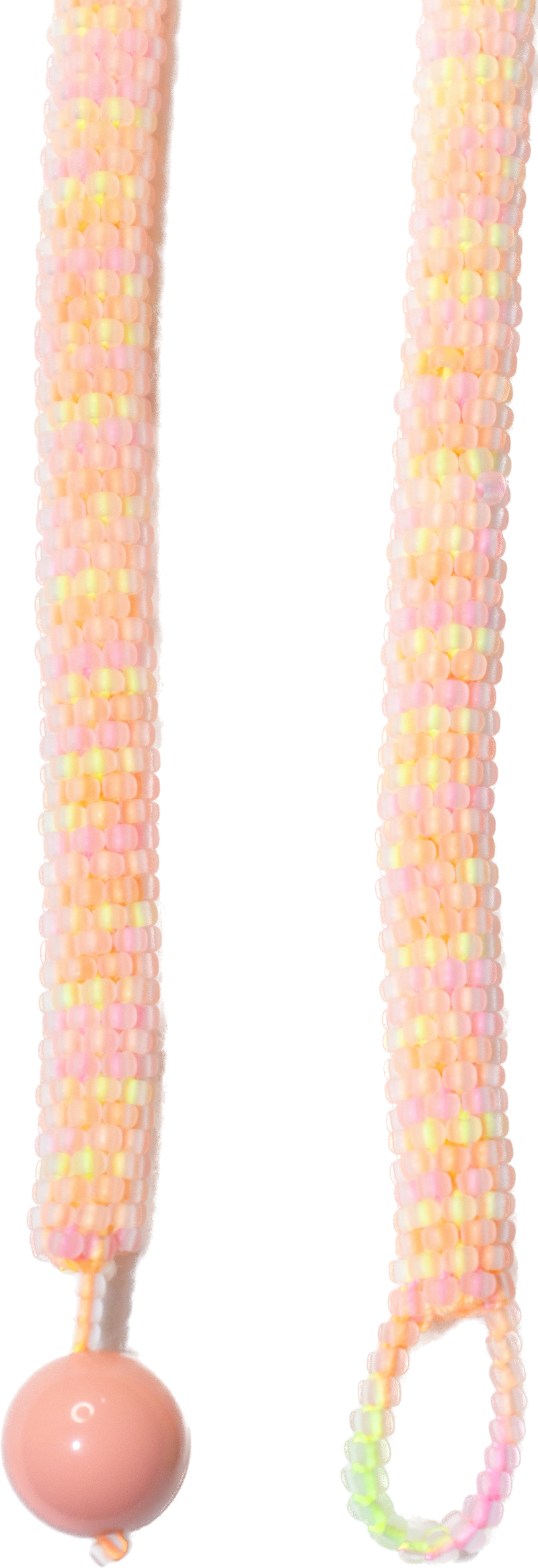 Multicolor crochet necklace (neon)