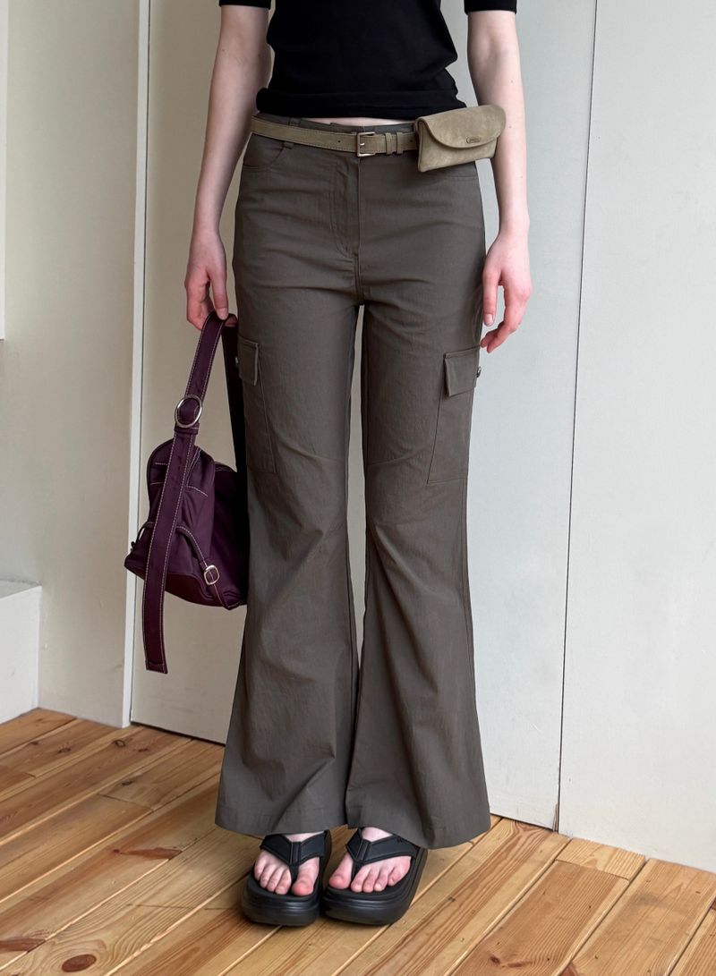 [ORIGINAL] Kanto Nylon Bootcut Cargo Pants