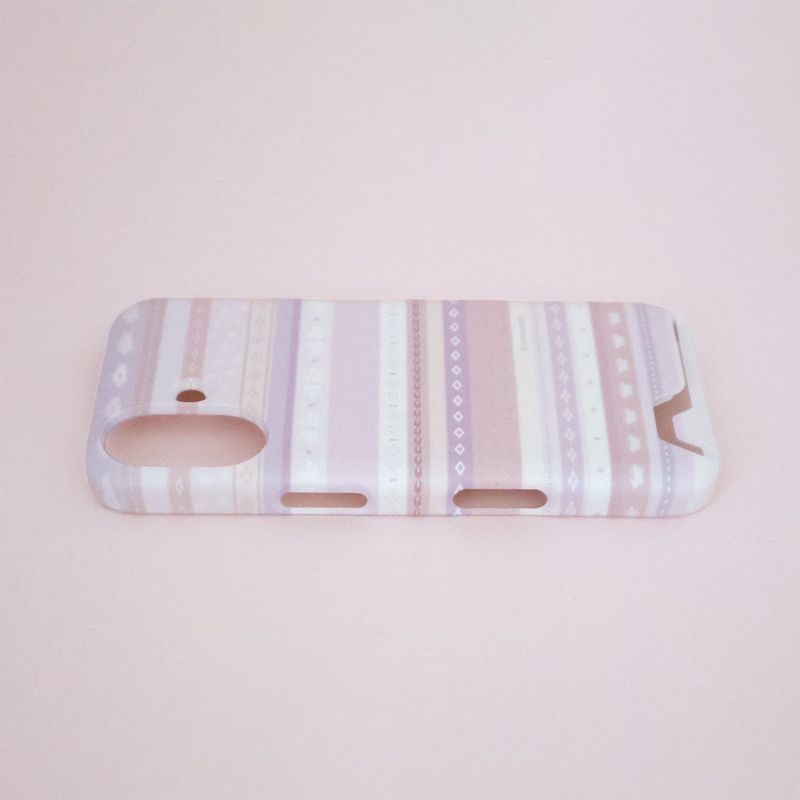 [MADE] Soft stripe case (Cocoa purple)