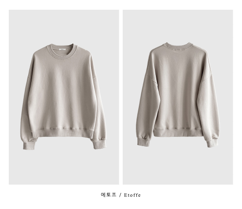 [Lè made]レ メイド エブリー オーバーサイズド スウェットシャツ/ 4カラー
