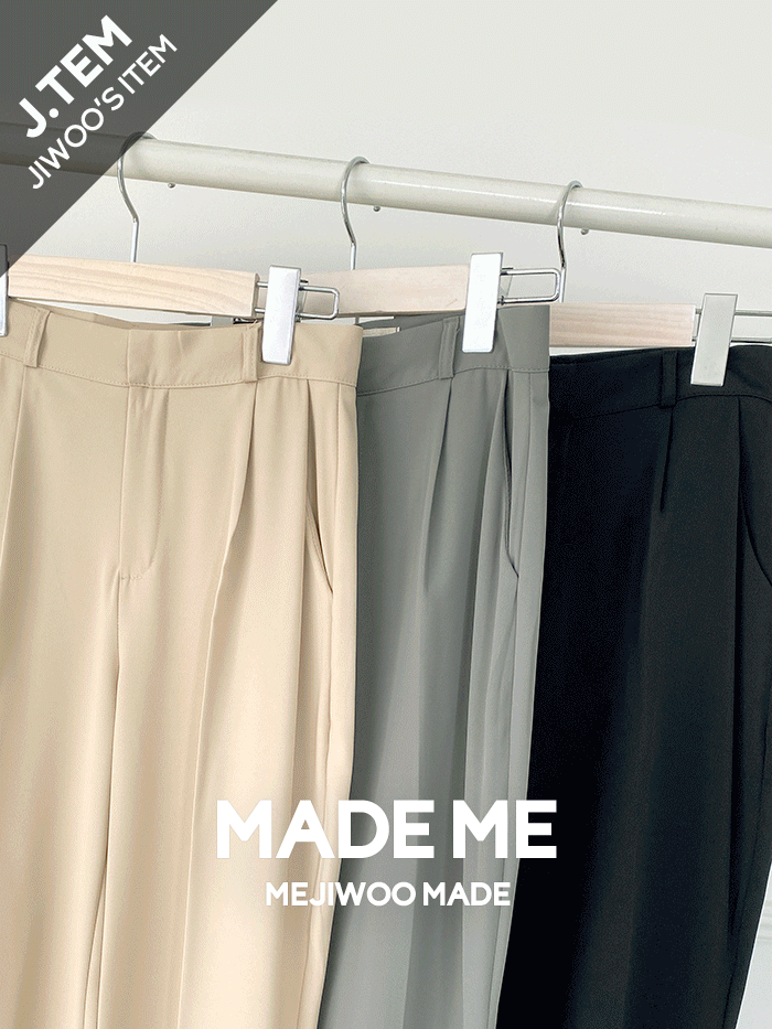 MEJIWOO（ミジウ）の「ノームコア ピンタック スラックス（Pants）」