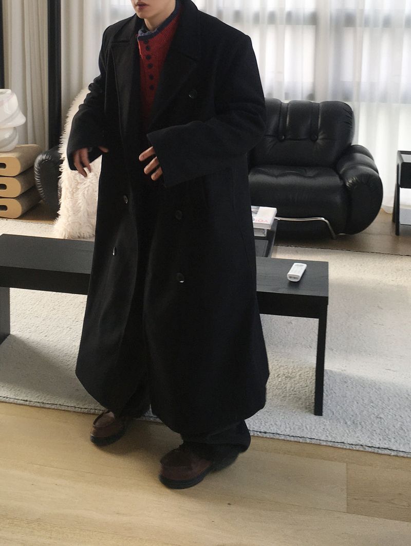 No.1531 maxi R double long COAT