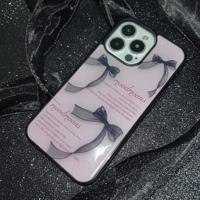 [MADE]Black Ribbon epoxy case