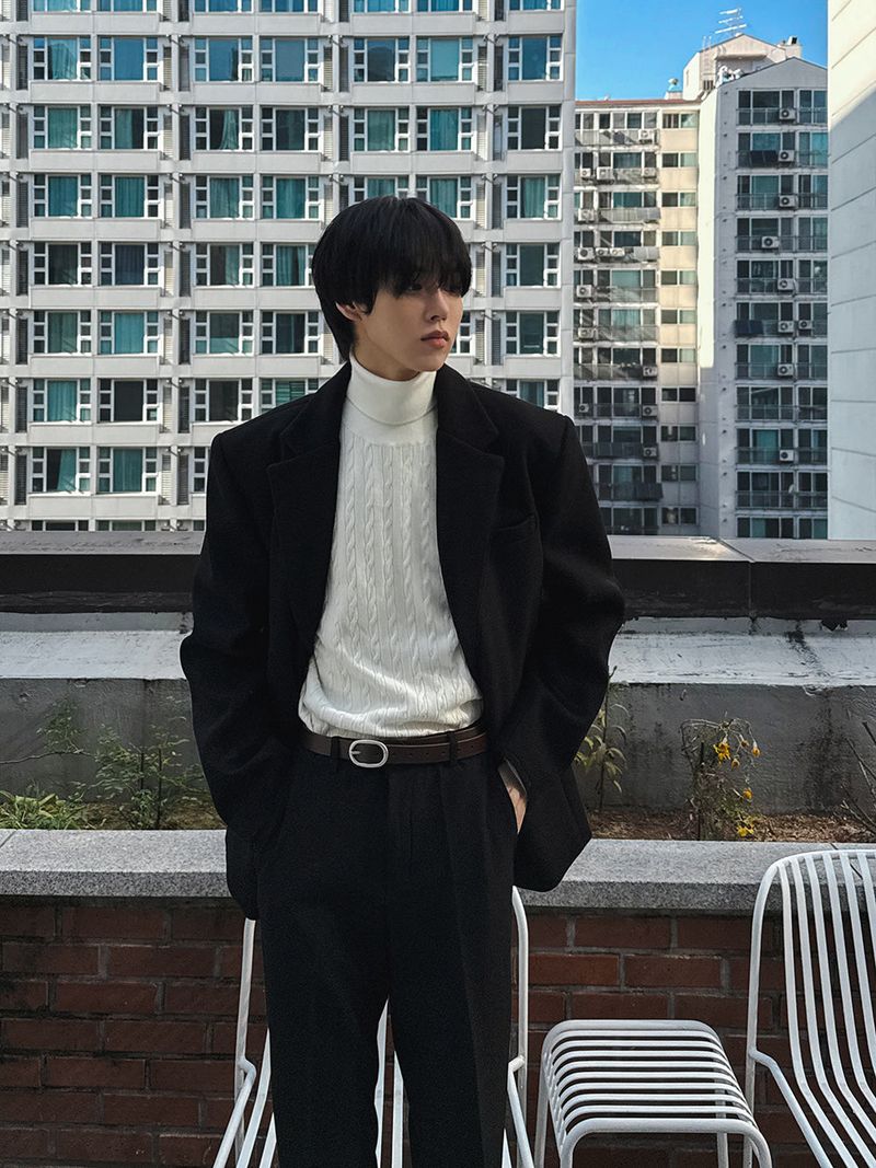 ASCLO（エジュクロ）の「ASCLO ミニマルウールFWブレザー (2color)（ジャケット/アウター）」