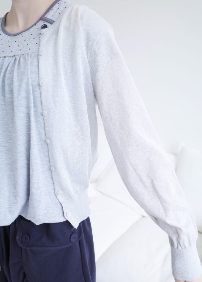 myorang（ミョラン）の「ソイブックルカーディガン（4color）（Tops）」