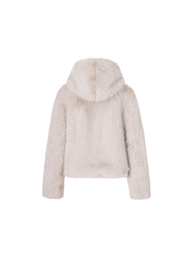 Hoodie fur jumper (Gray)