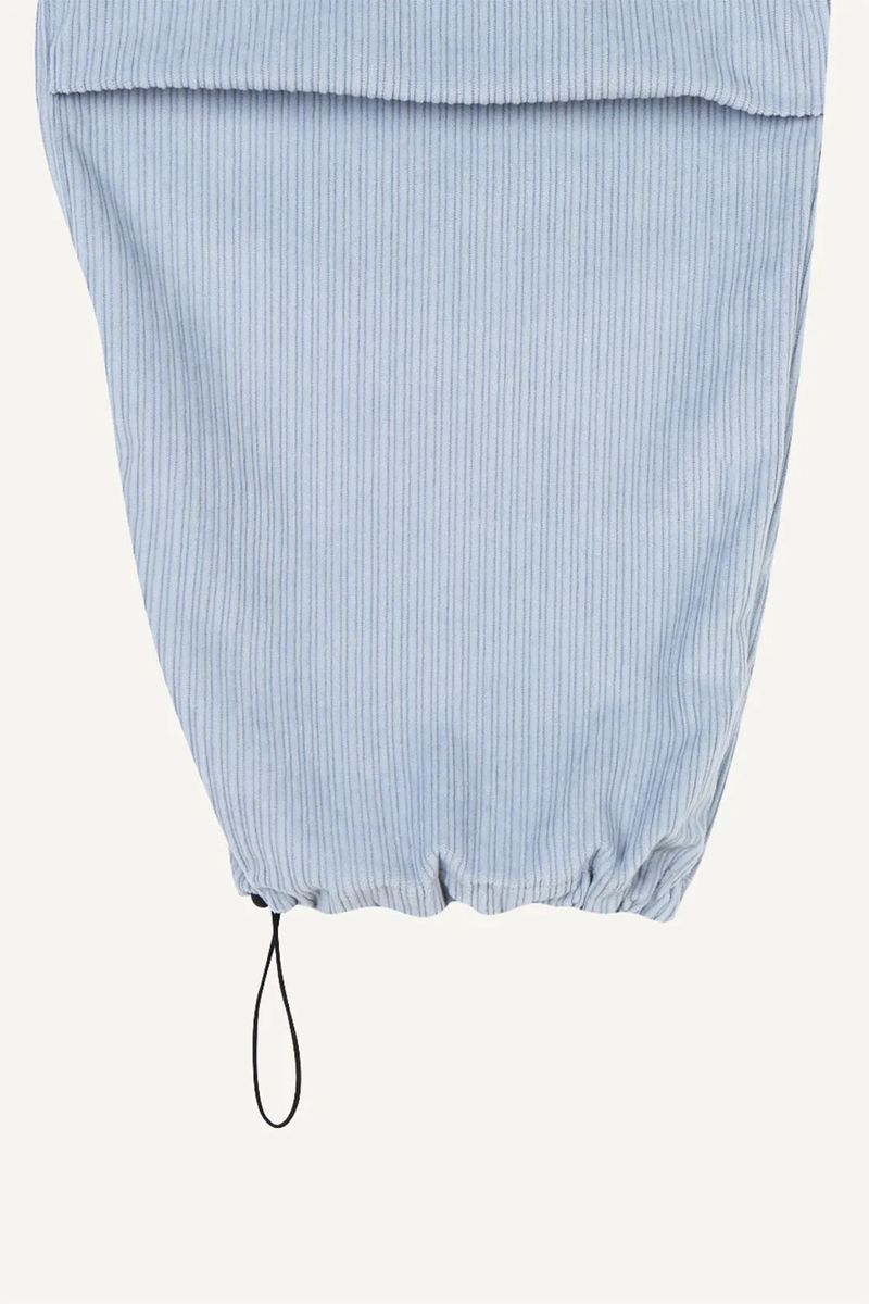 Corduroy big pocket cargo pants
