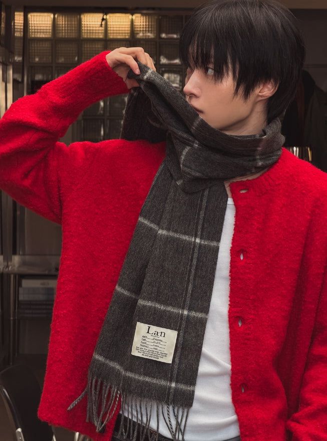 2PLAN（ツープラン）の「[LANARCH] Heritage Label Check Muffler（Fashion Accessories）」