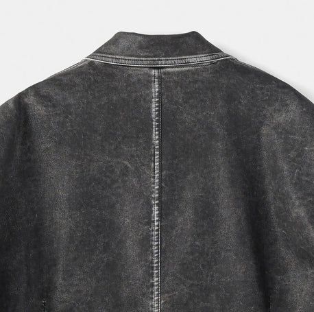 Use Vintage Leather Blazer