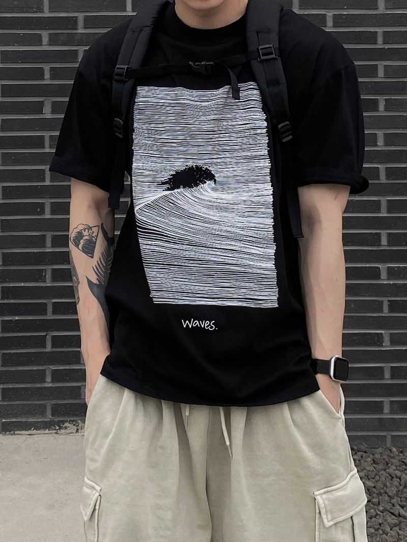 wave half T (2C)