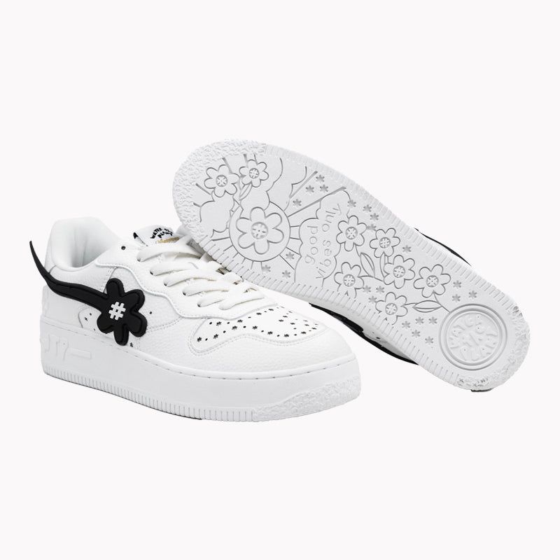 “GR” GOAT Kicks | White Black