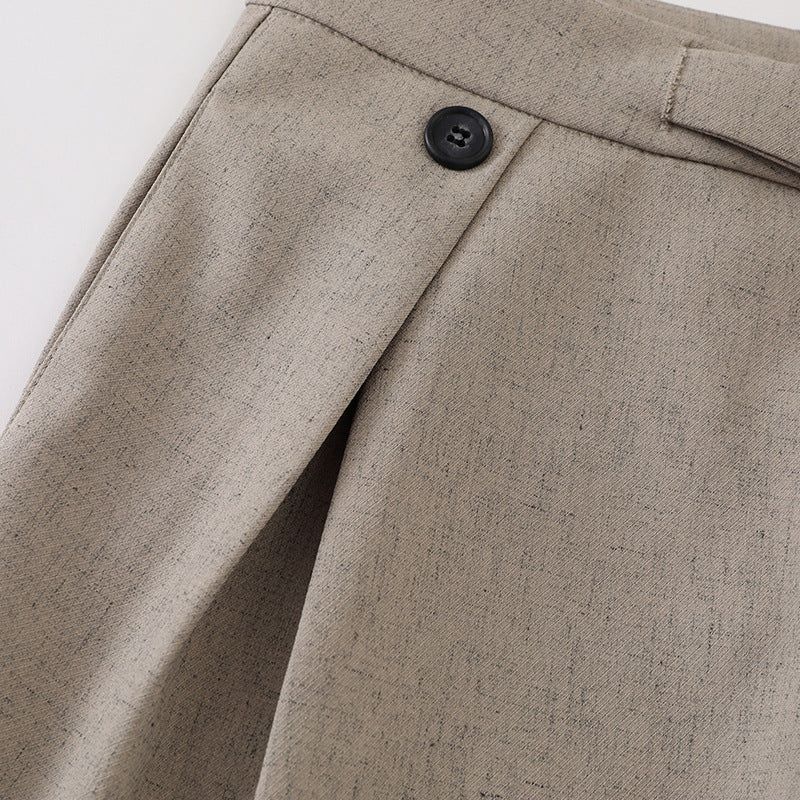 Alden Belted Wide Trousers