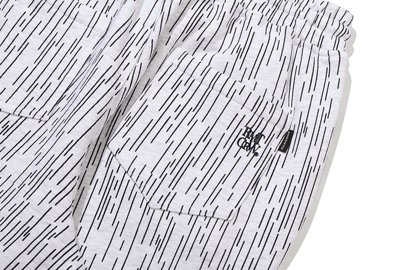 RAIN CAMO SWEAT PANTS_LIGHT GREY