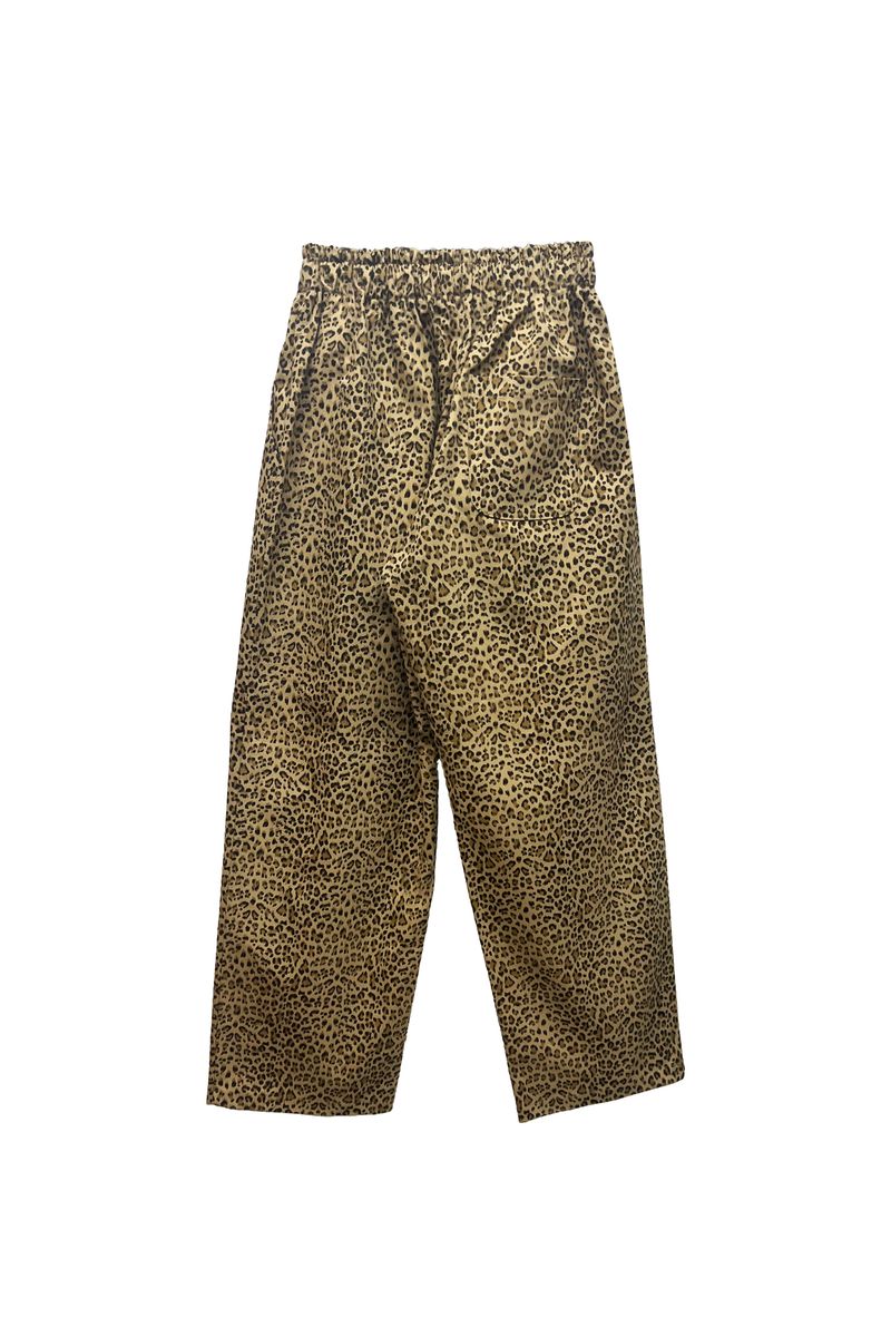 LEOPARD WIDE PANTS / BEIGE