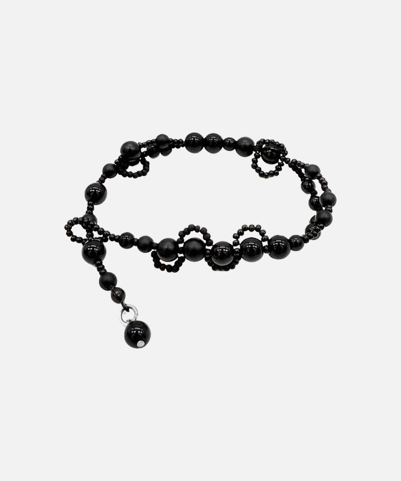 sanli（サンリー）の「Interlaced Essence Bracelet - Black Matte & Gloss（Accessories）」