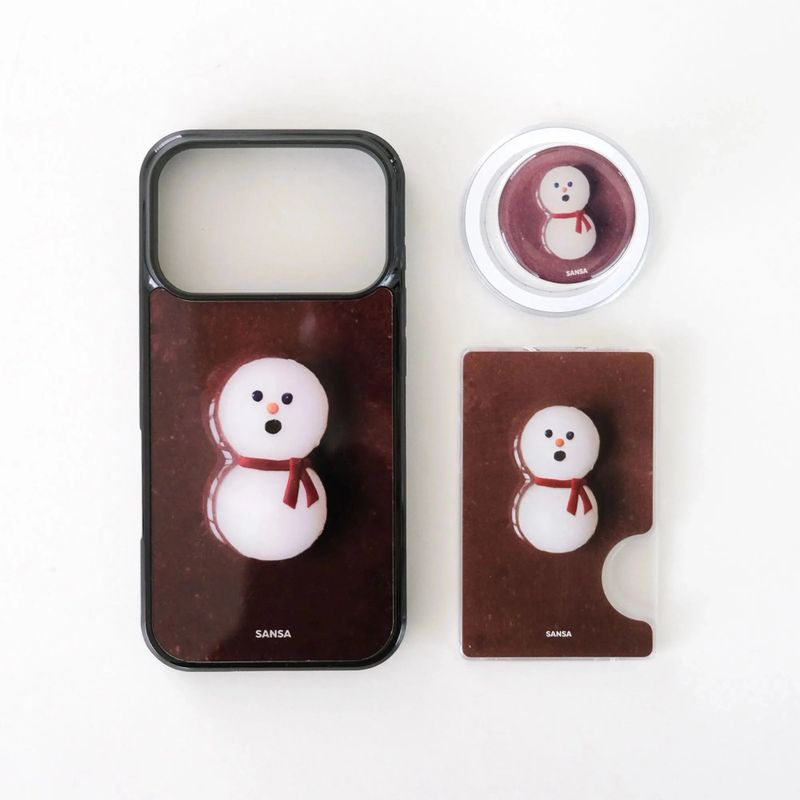 Ong-Simi Snowman_iPhone Galaxy Case(MagSafe)