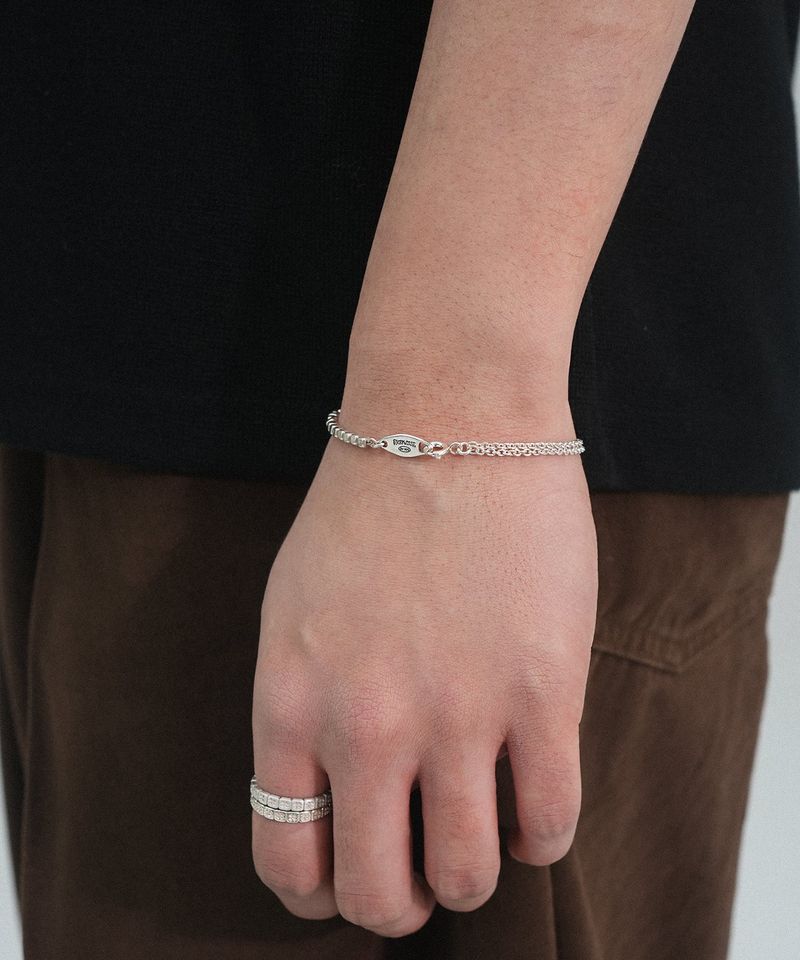 Clover mini rail ring W (925 silver)