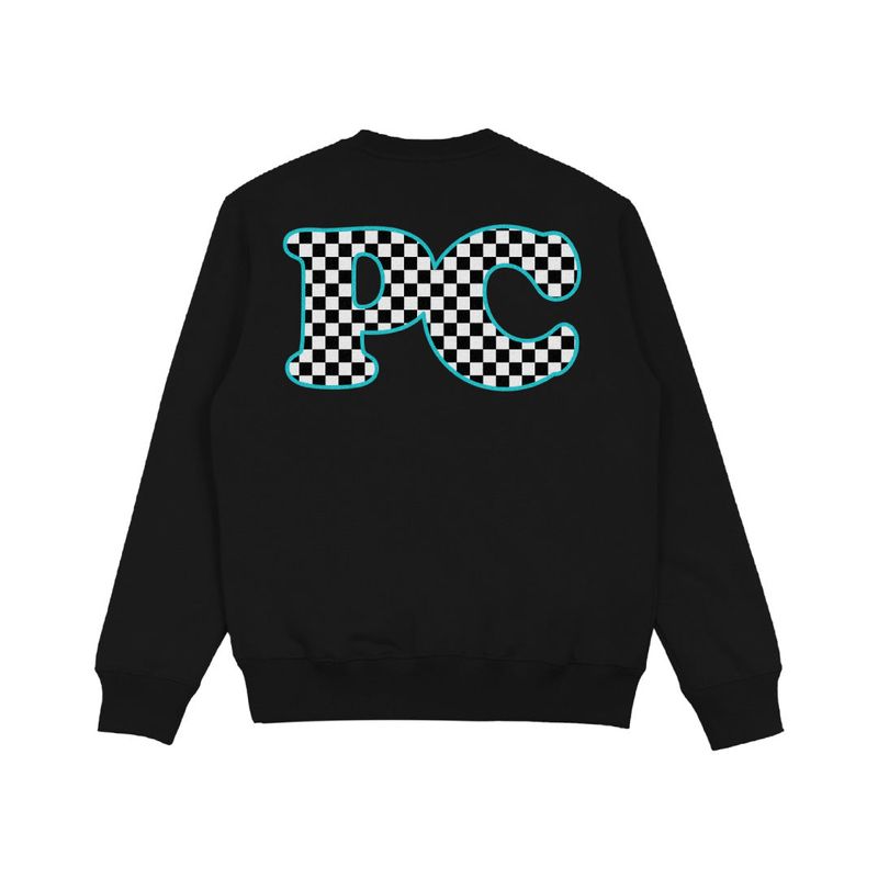 Public Culture（パブリックカルチャー）の「Checkered Sweater - Black（Tops）」